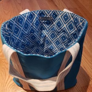 Michael Kors Blue Island Capri Reversible Bag